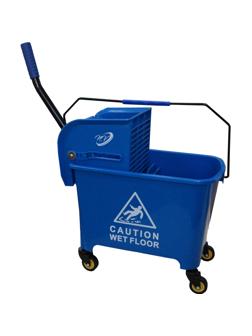 Ведро пластиковое с отжимом 20л синее NV-10250-B