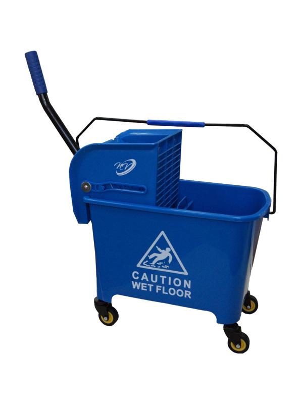 Ведро пластиковое с отжимом 20л синее NV-10250-B