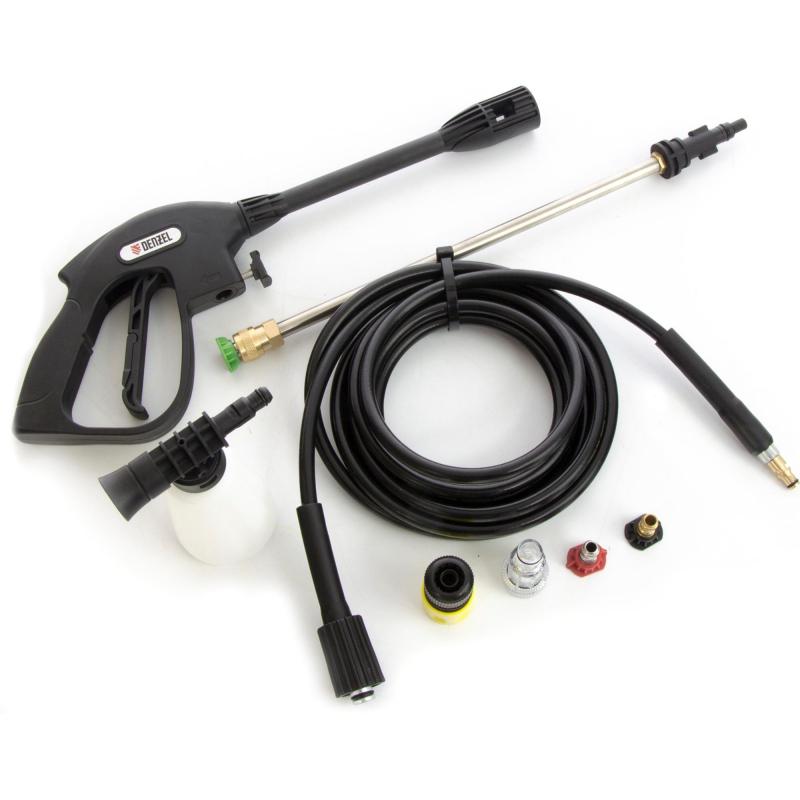 Мойка высокого давления Denzel R-165,2200 Вт,165 бар,7 л/мин,колесная 58234