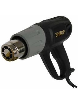 Фен строительный ЭНКОР ПТЭ-2000/ДП, кейс,  1/5