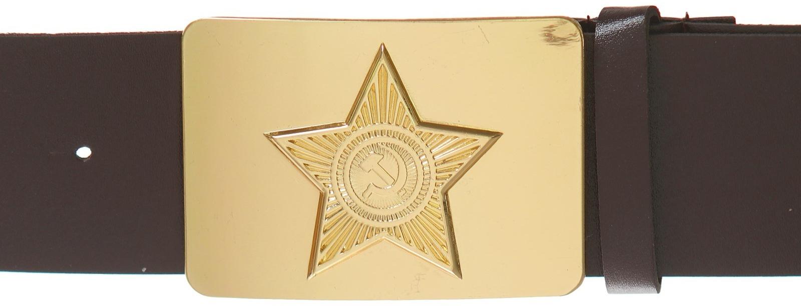 Костюм военного, гимнастёрка, пилотка, ремень, р. 34, рост 134 см