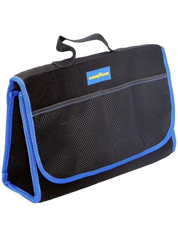 Сумка-органайзер в багажник Goodyear из карпета, 35 х 12 х 25 см