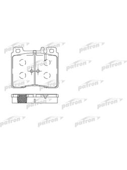 Колодки тормозные Patron PBP800