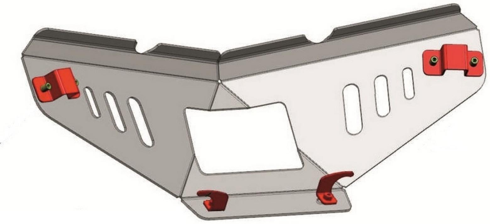 Бампер передний Rival для CF Moto ATV X6/X5 2011-, 444.6823.2