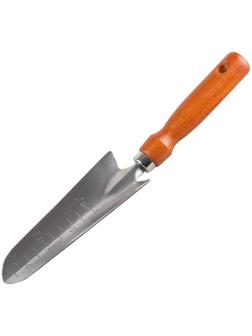 Совок посадочный, длина 29 см, деревянная ручка, GRINDA