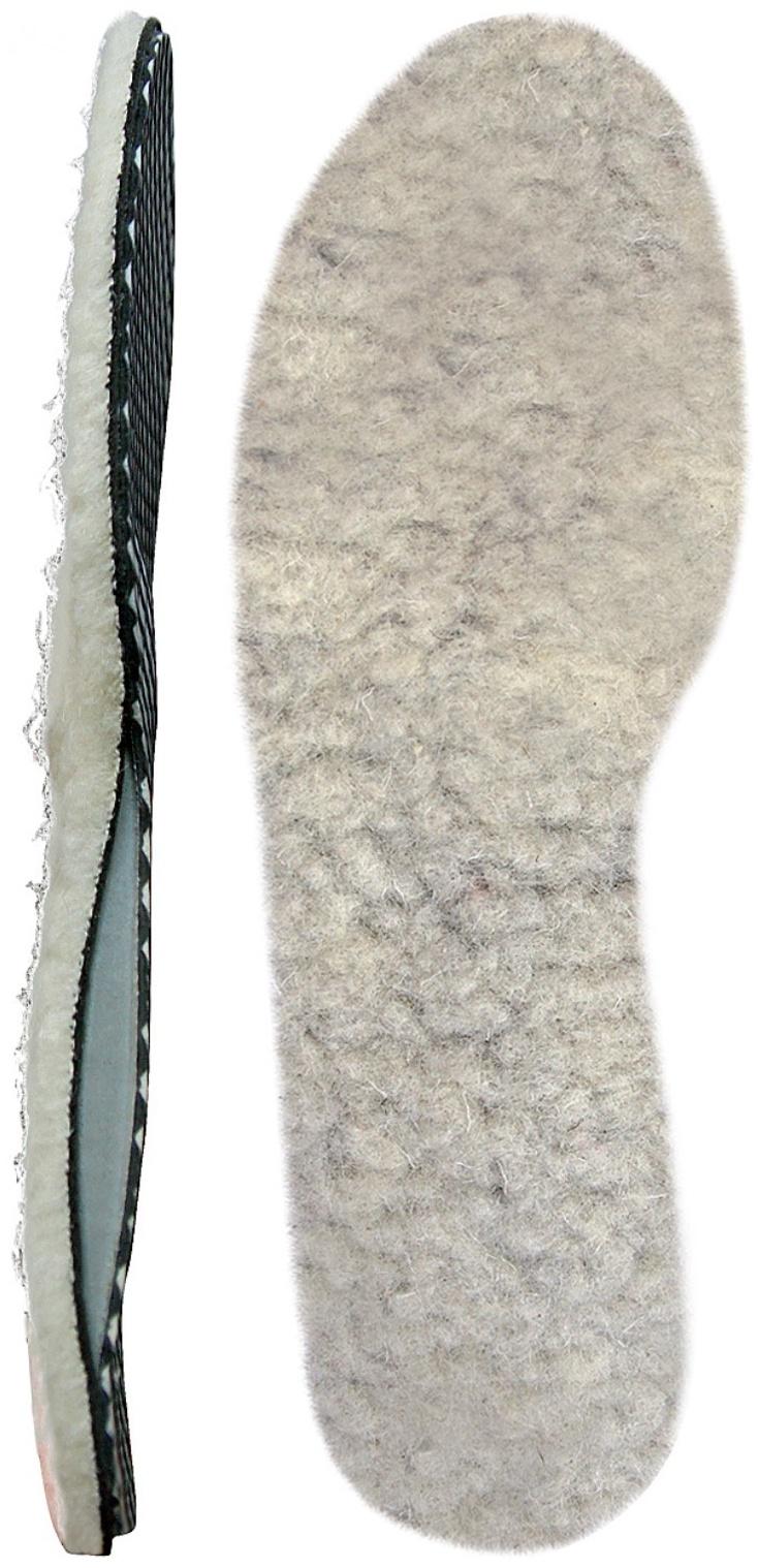 Стельки мягкие ортопедические из натуральной овечьей шерсти Talus 38Т, размер 39