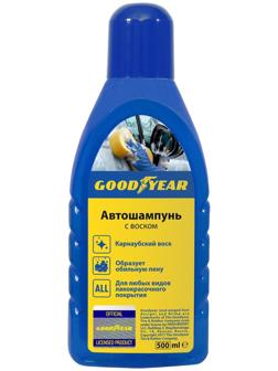 Автошампунь с воском, пластиковая бутылка 500мл GY000801