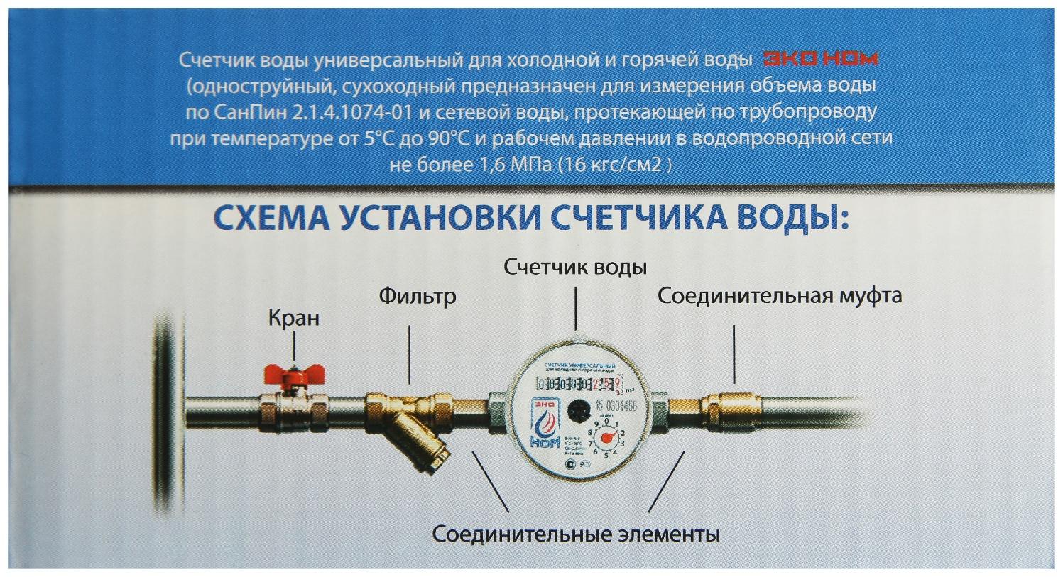 Счетчик воды 