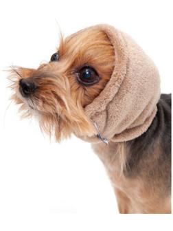 Капор зимний для собак OSSO, р. S (диаметр 26-36 см, длина 23 см), микс цветов