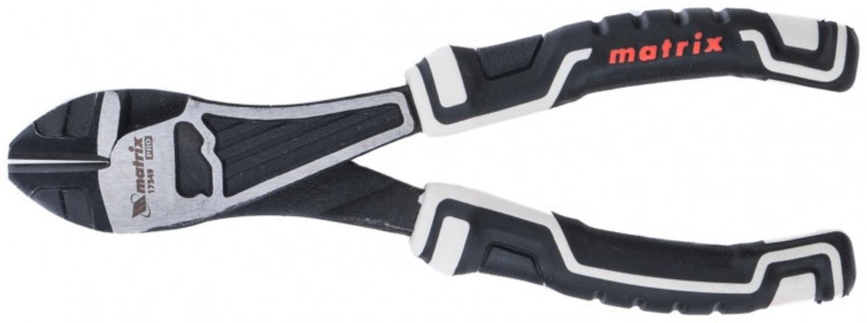 Бокорезы MATRIX PRO 17549, 190 мм, усиленная система, CrV, двухкомпонентная рукоятка