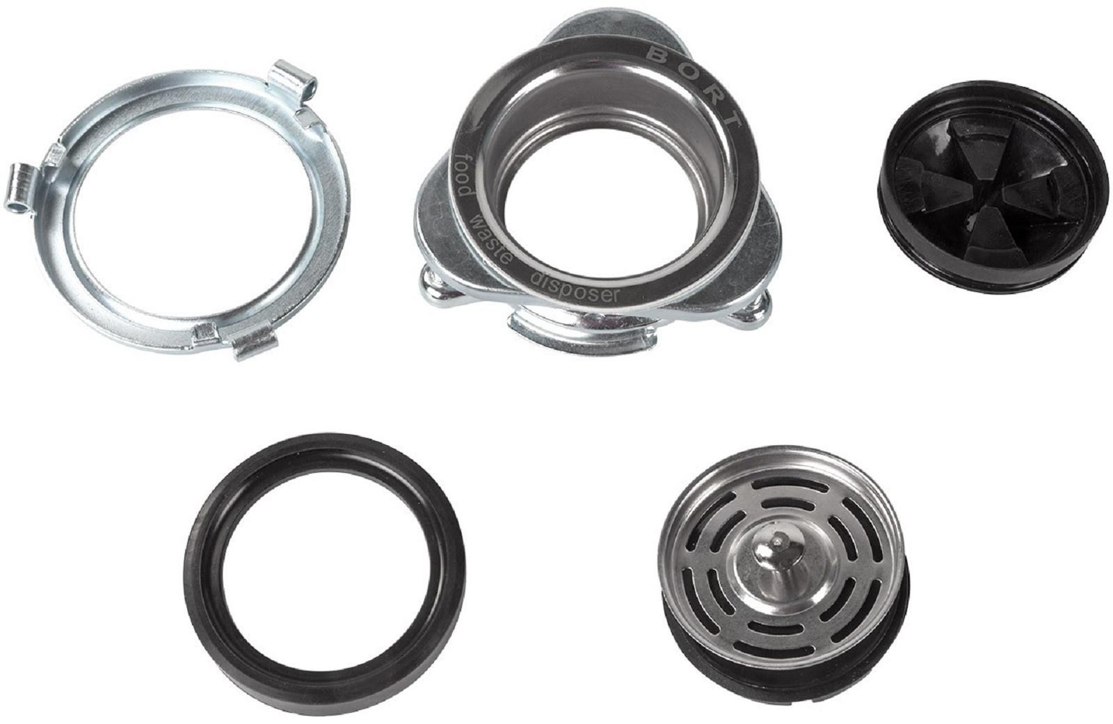 Измельчитель пищевых отходов Bort TITAN MAX Power, 780 Вт, 3 ступени, 5.2 кг/мин, 90 мм