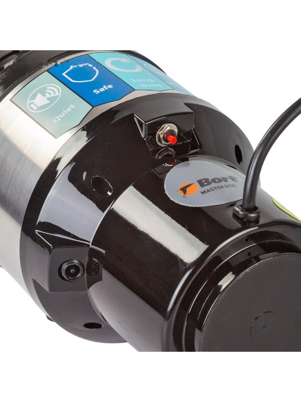 Измельчитель пищевых отходов Bort MASTER ECO, 390 Вт, 2 ступени, 3.2 кг/мин, 90 мм, чёрный