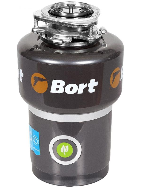 Измельчитель пищевых отходов Bort TITAN 5000 Control, 560 Вт, 3 ступени, 5.2 кг/мин, 90 мм