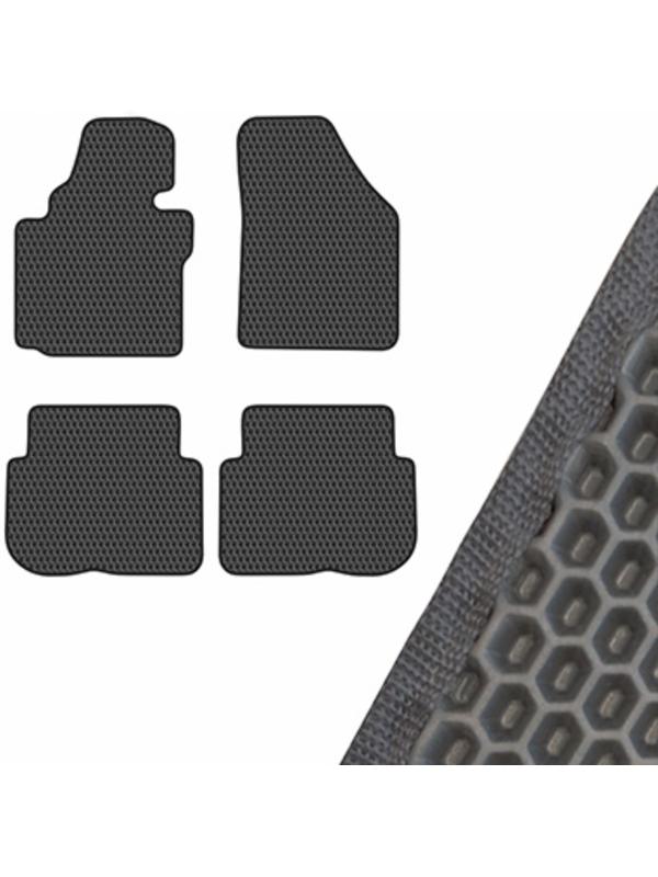 Коврики EVA Skyway, Volkswagen Touran 2010 - н.в., серый, S01706530