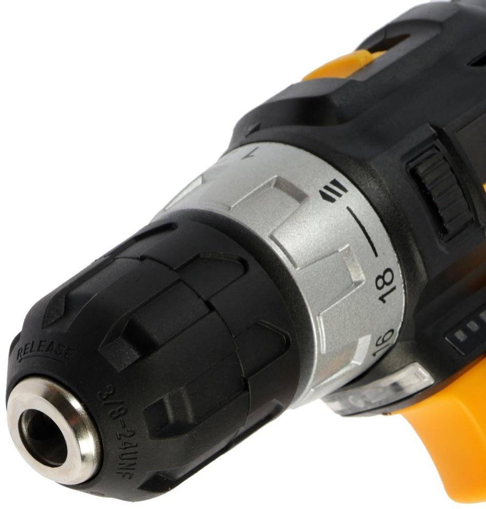 Дрель аккумуляторная Deko GCD12DU3 063-4096, 12 В, 1.5 Нм, АКБ, d 10-32 мм, 2 скорости