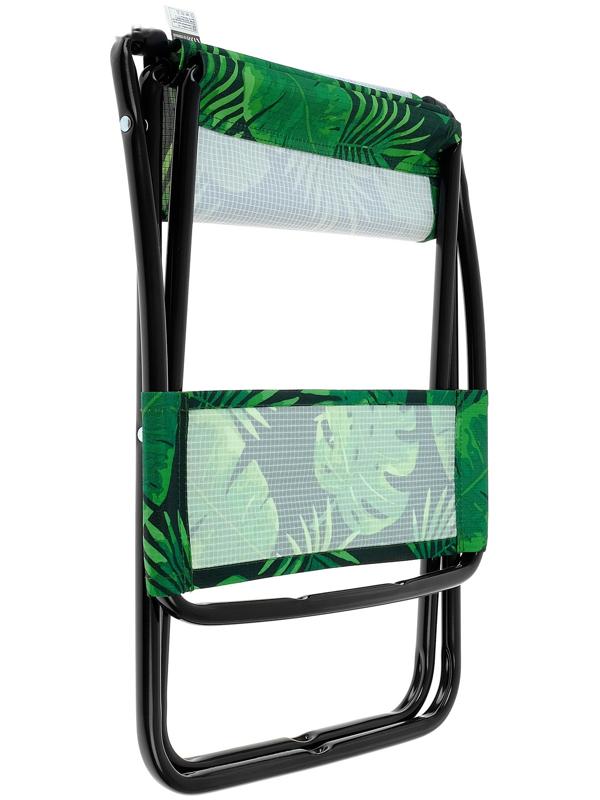 Стул складной, 38.5x36.5x64.5 см, тропические листья