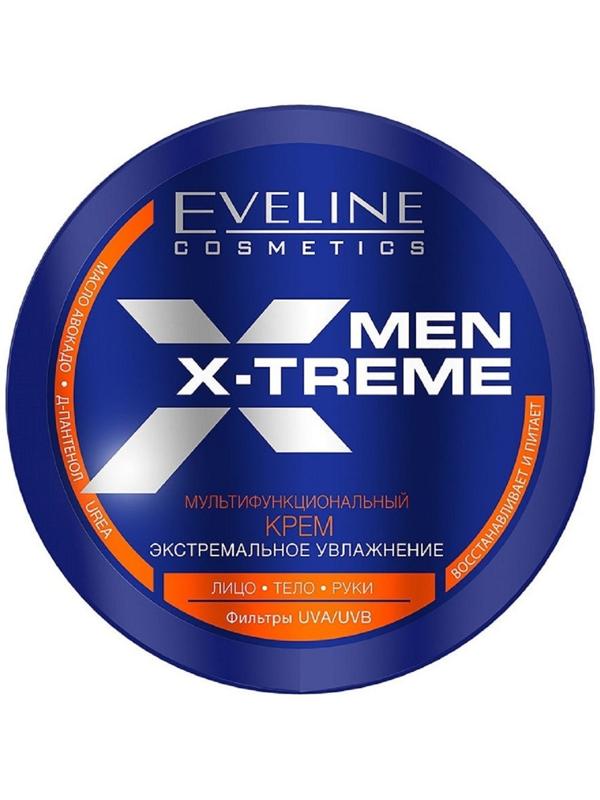 Крем для лица, рук и тела Eveline Men X-Treme «Мультифункциональный», увлажнение, 200 мл