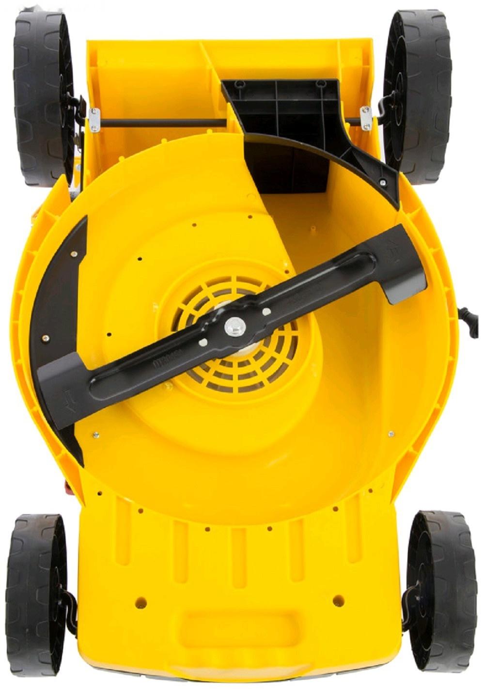 Газонокосилка электрическая DENZEL GM-2000, 2000 Вт, шир./выс. 430/20-70 мм,6 уровней,45 л