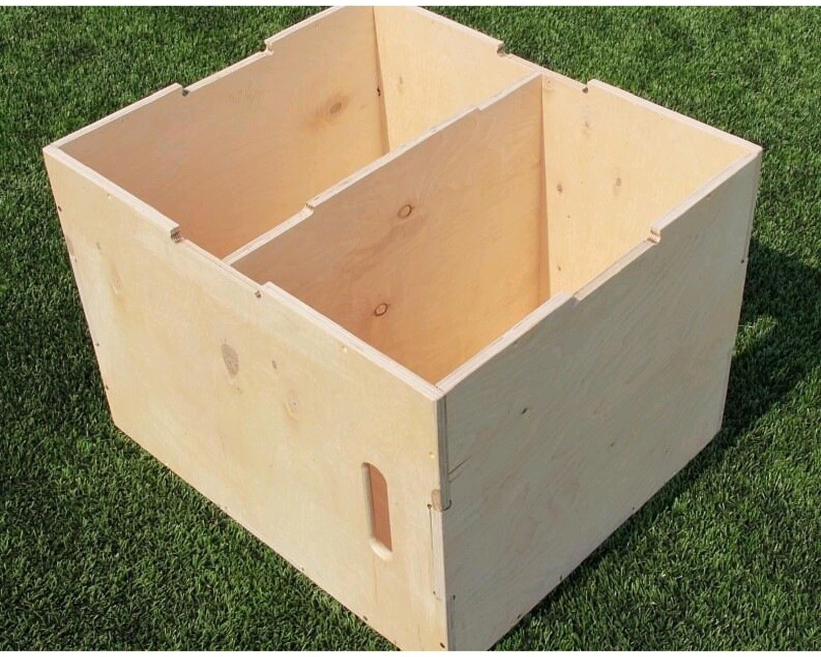 Плиобокс фанерный 75 х 60 х 50 см