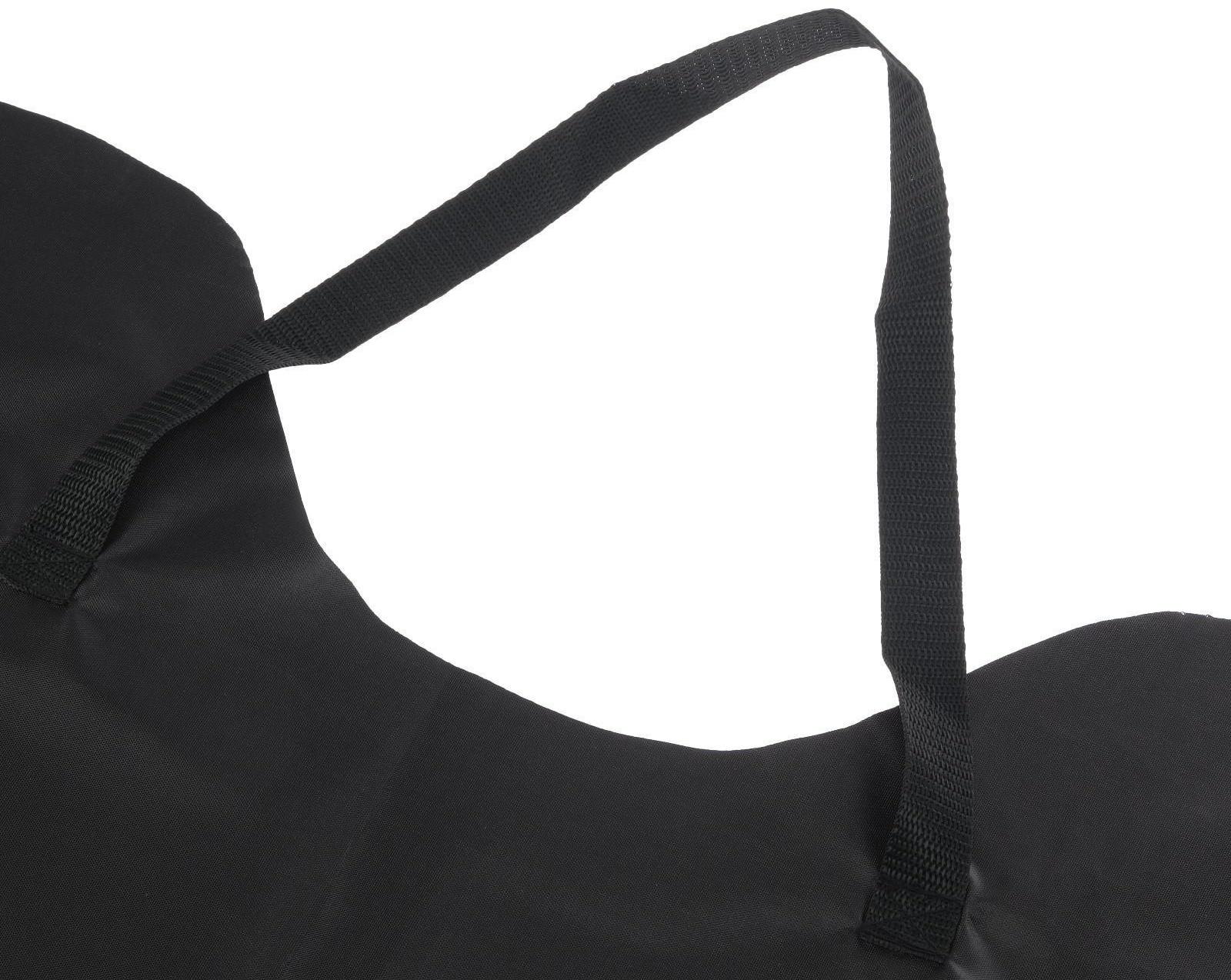 Накидка на заднее сиденье защитная, оксфорд, черная