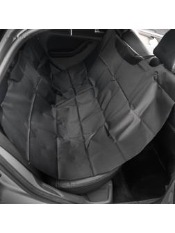 Накидка на заднее сиденье защитная, оксфорд, черная