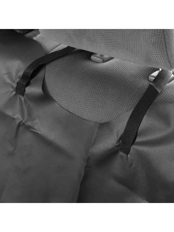 Накидка на заднее сиденье защитная, оксфорд, черная