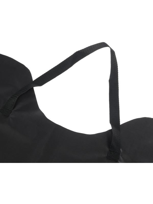 Накидка на заднее сиденье защитная, оксфорд, черная