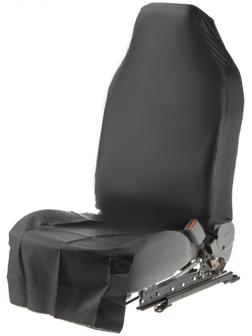 Накидка на переднее сиденье защитная, оксфорд, черная