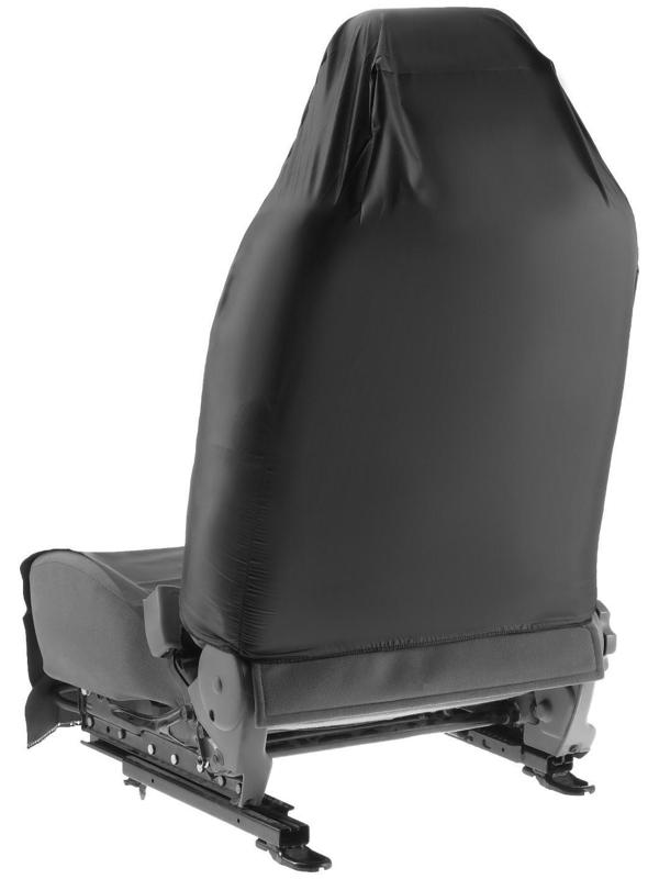 Накидка на переднее сиденье защитная, оксфорд, черная