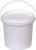 Ведро пластиковое, ВП1 (пластиковая ручка), 13,1х13,1х11,6см, белое