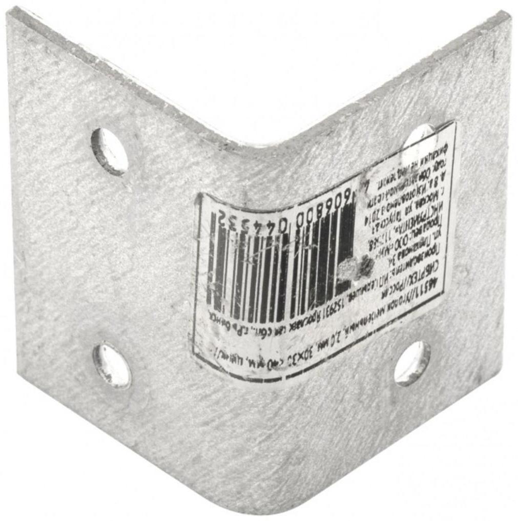 Мебельный уголок Сибртех, 30х30х40 мм, оцинкованный