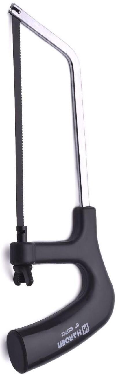 Ножовка HARDEN 610701, универсальная, по металлу и дереву, 150 мм, металлическая рама