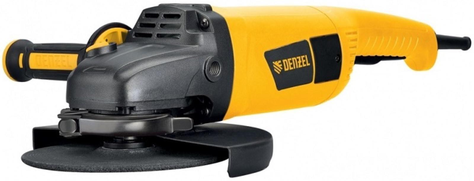 Угловая шлифмашина DENZEL AG230-2600, 2600 Вт, 6000 об/мин, d=230х22.2 мм