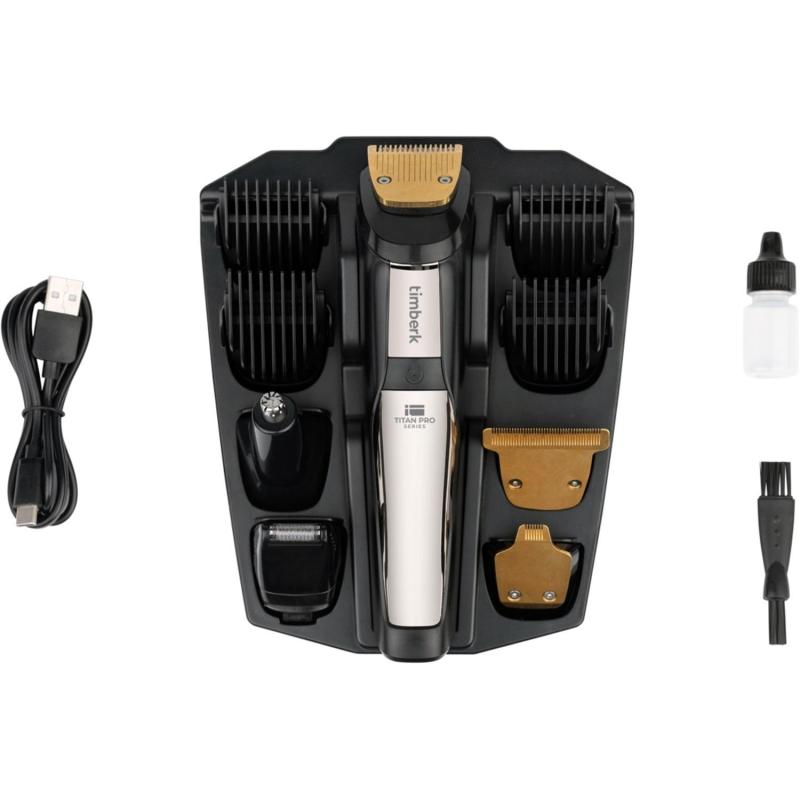 Машинка для стрижки Timberk T-HC341SLDW, 5Вт, Li-Ion 600 мА/ч, черный