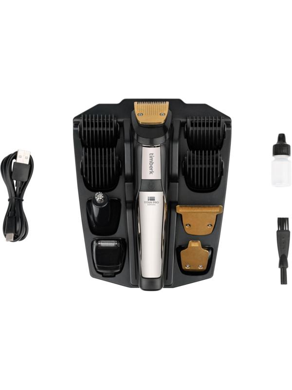 Машинка для стрижки Timberk T-HC341SLDW, 5Вт, Li-Ion 600 мА/ч, черный