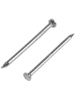 Гвозди ТУНДРА krep, строительные, без покрытия, 1,6х25 мм, 1 кг