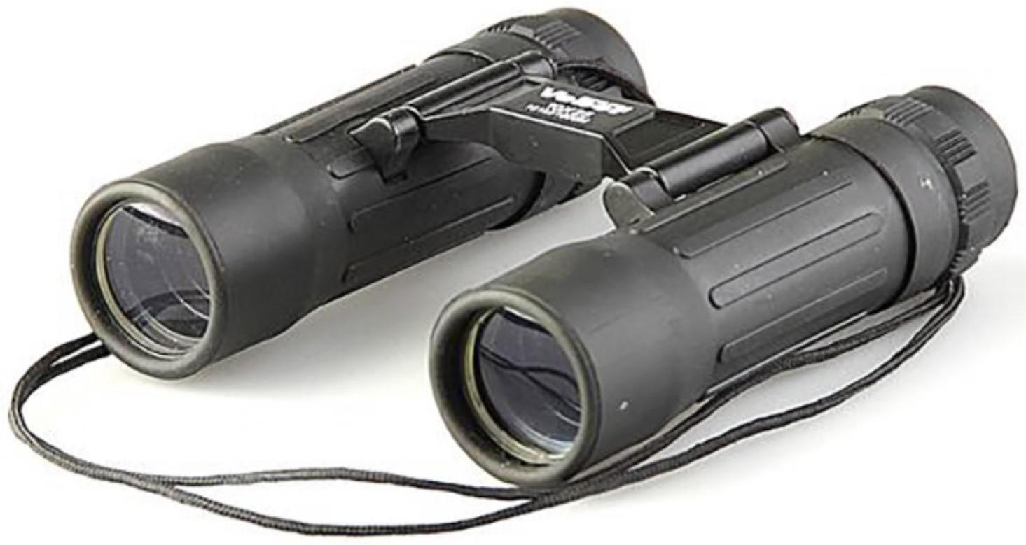 Бинокль Veber Free Focus БП, 10 × 25 ff, цвет чёрный