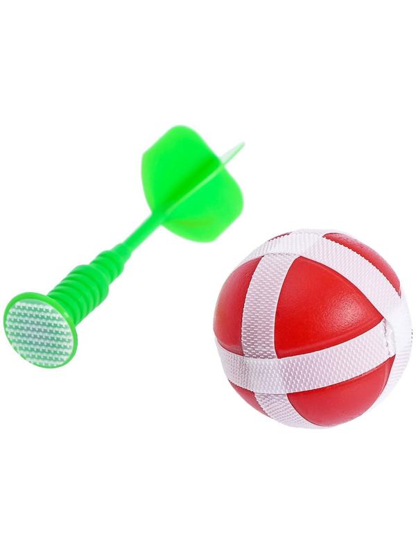 Дартс «Меткость», на липучках, в пакете