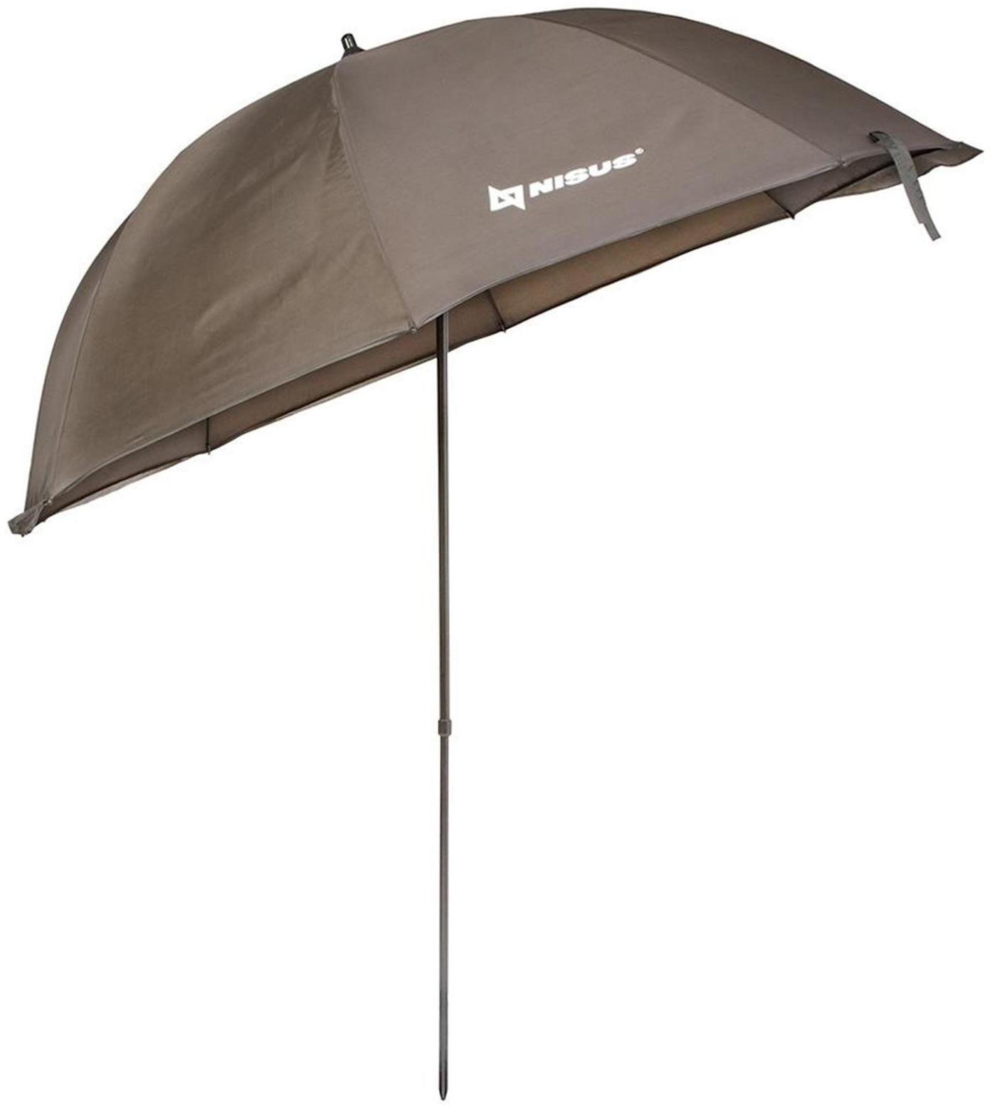 Зонт с тентом NISUS, диаметр 2.4 м, прямой, полузакрытый