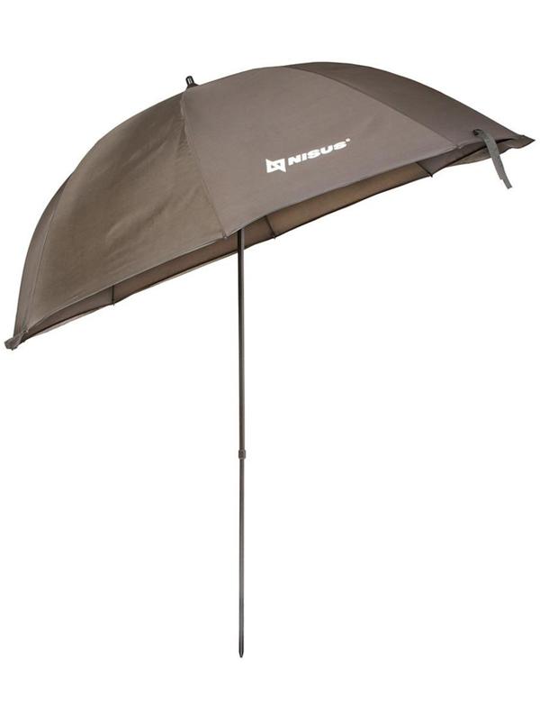 Зонт с тентом NISUS, диаметр 2.4 м, прямой, полузакрытый