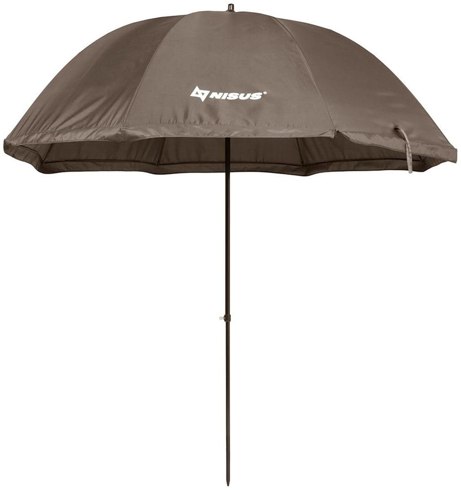 Зонт с тентом NISUS, диаметр 2.4 м, прямой, закрытый