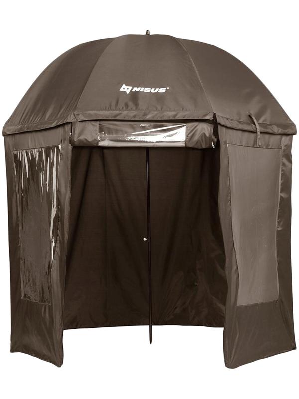 Зонт с тентом NISUS, диаметр 2.4 м, прямой, закрытый