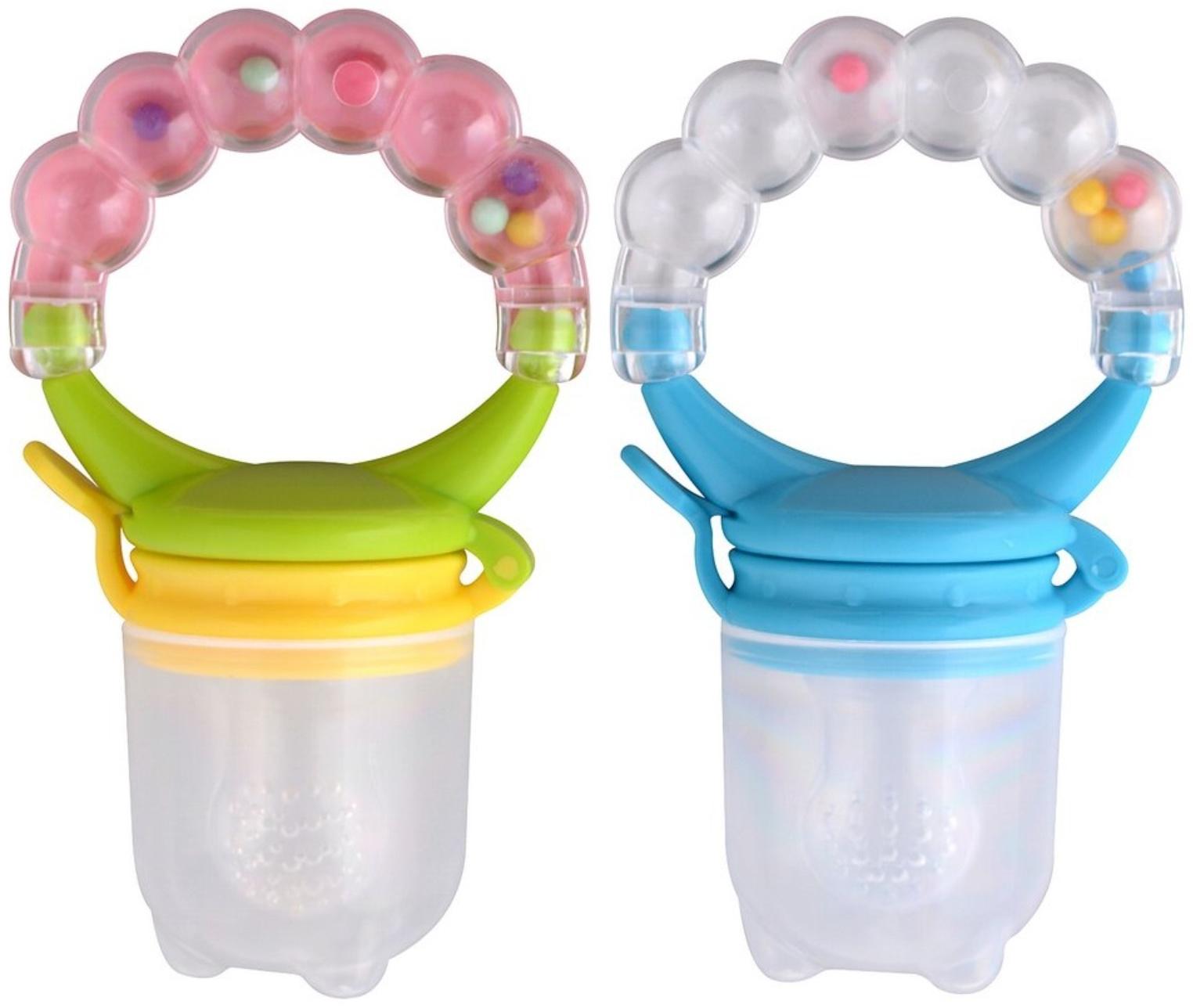 Ниблер детский силиконовый «Бусинки», от 5 месяцев,  цвет МИКС