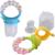 Ниблер детский силиконовый «Бусинки», от 5 месяцев,  цвет МИКС