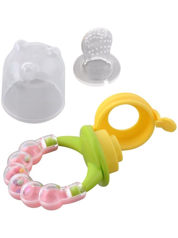 Ниблер детский силиконовый «Бусинки», от 5 месяцев,  цвет МИКС
