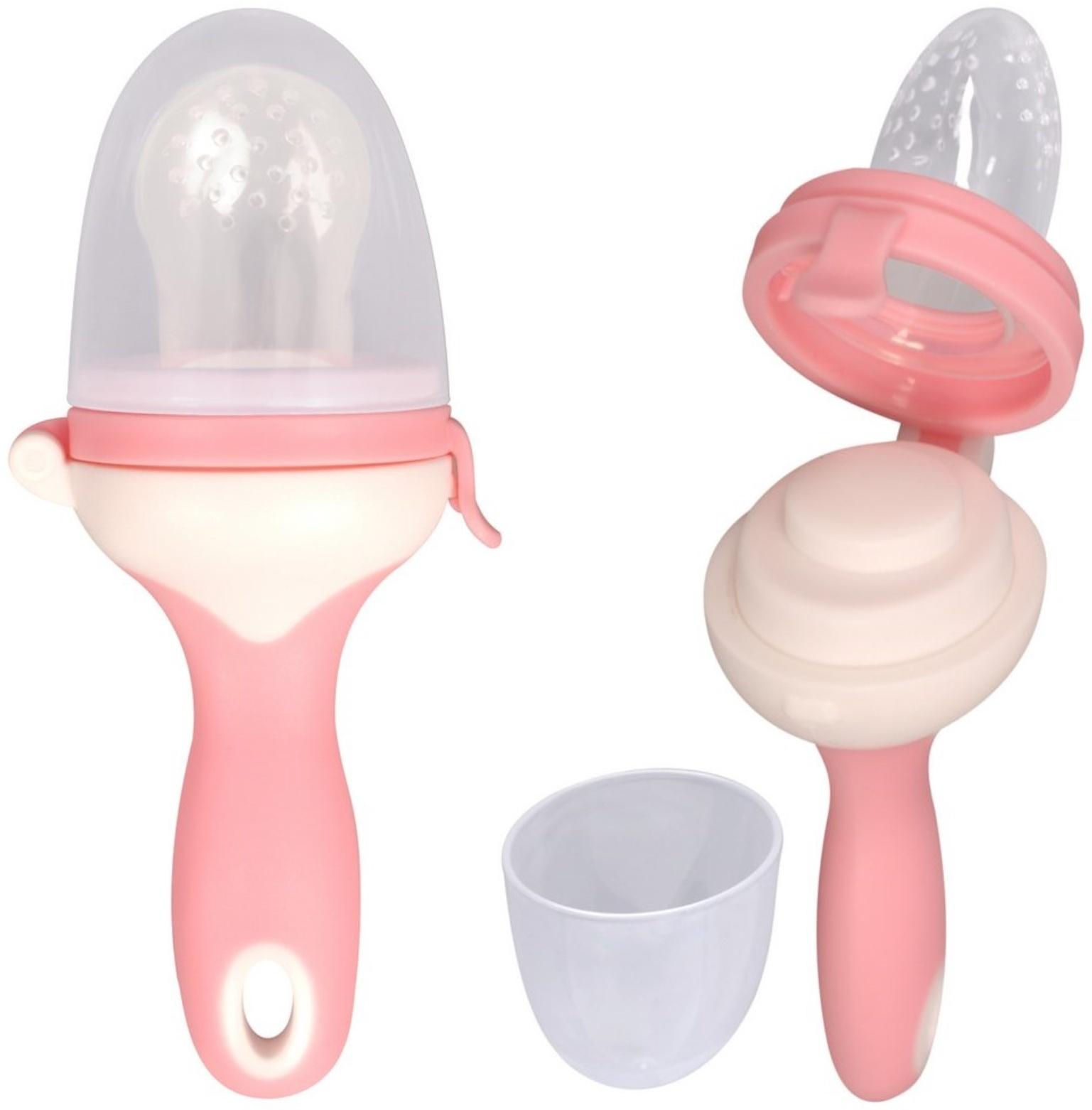 Ниблер детский силиконовый  «Микрофон», от 5 месяцев, цвет МИКС