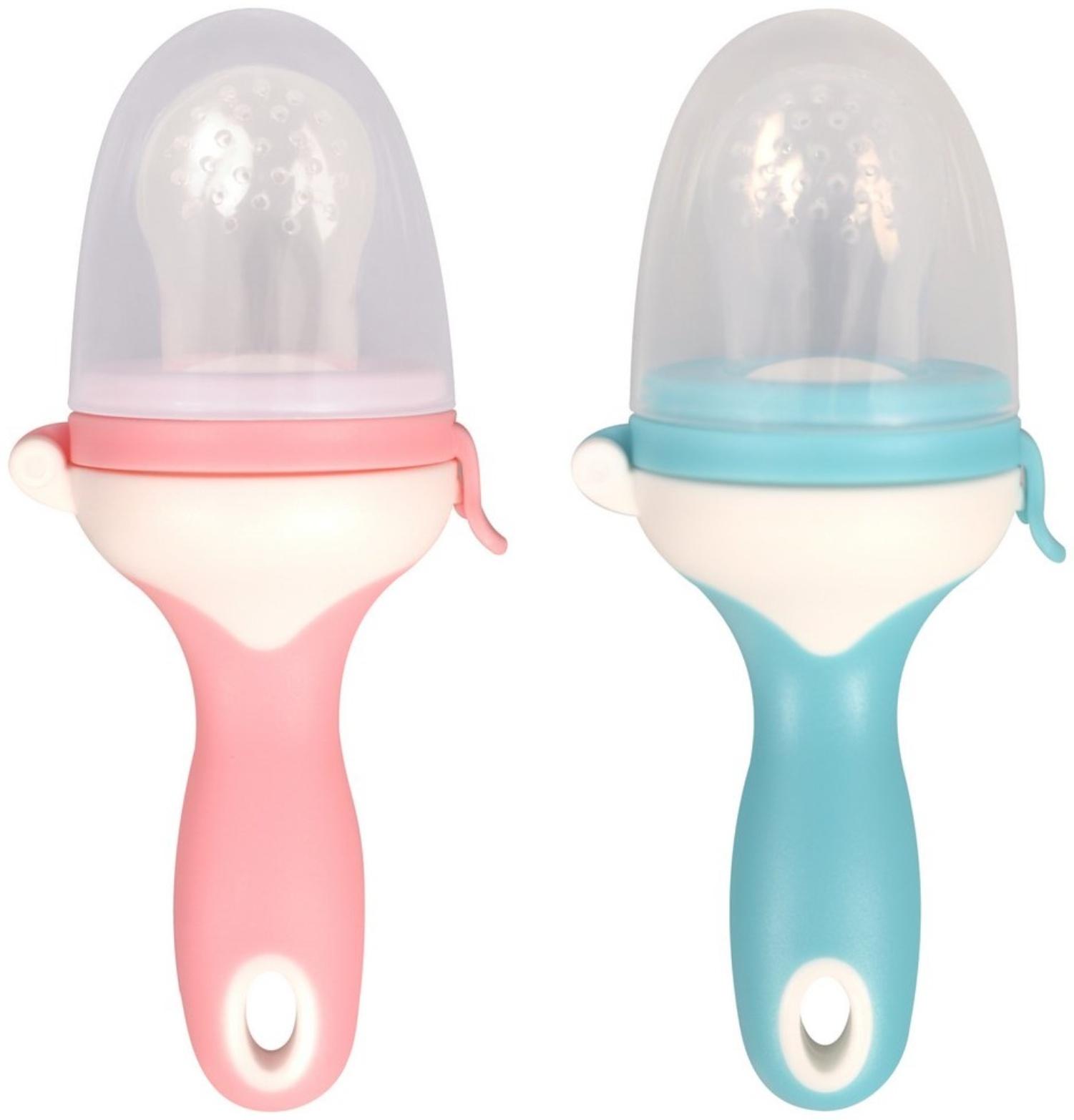 Ниблер детский силиконовый  «Микрофон», от 5 месяцев, цвет МИКС