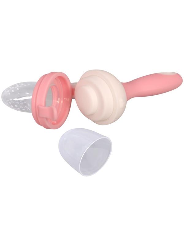 Ниблер детский силиконовый  «Микрофон», от 5 месяцев, цвет МИКС