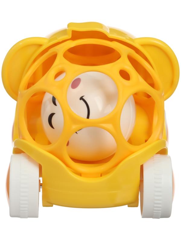 Погремушка - неразбивайка «Обезьянка», с эластичными элементами