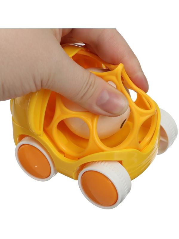 Погремушка - неразбивайка «Обезьянка», с эластичными элементами